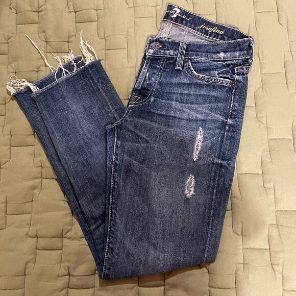 7 For All Mankind Josefina Jeans, Size 25 - Picture 1 of 10
